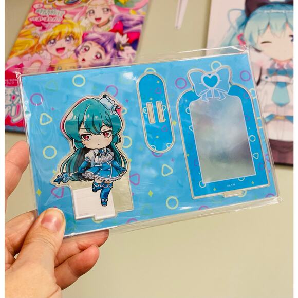 Anime Gushing Over Magical Girls Magia Azul Chibi Chara Acrylic Stand - Picture 1 of 2